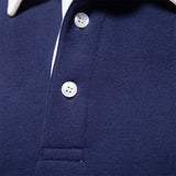Men's Polo Sweater with Long Sleeves - Rafael
