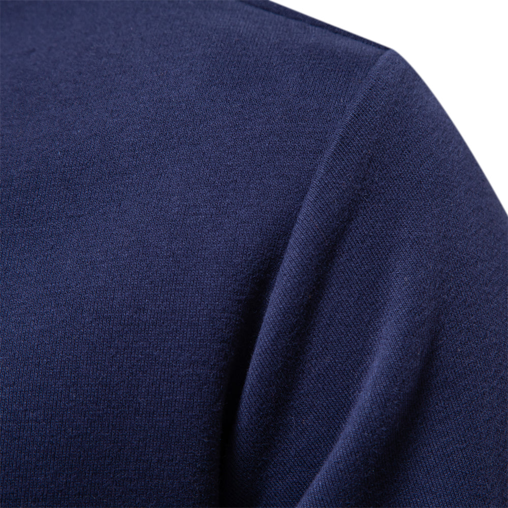 Men's Polo Sweater with Long Sleeves - Rafael