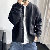 Nathan | Men's Relaxed-Fit Button-Up Knit Cardigan Sweater