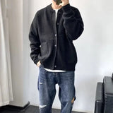 Nathan | Men's Relaxed-Fit Button-Up Knit Cardigan Sweater
