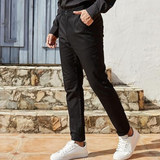 Men's Evert Slim Fit Stretch Trousers - Comfortable & Stylish Casual Pants