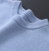 Alexander | Men's Soft Mohair Crewneck Knit Sweater Pullover