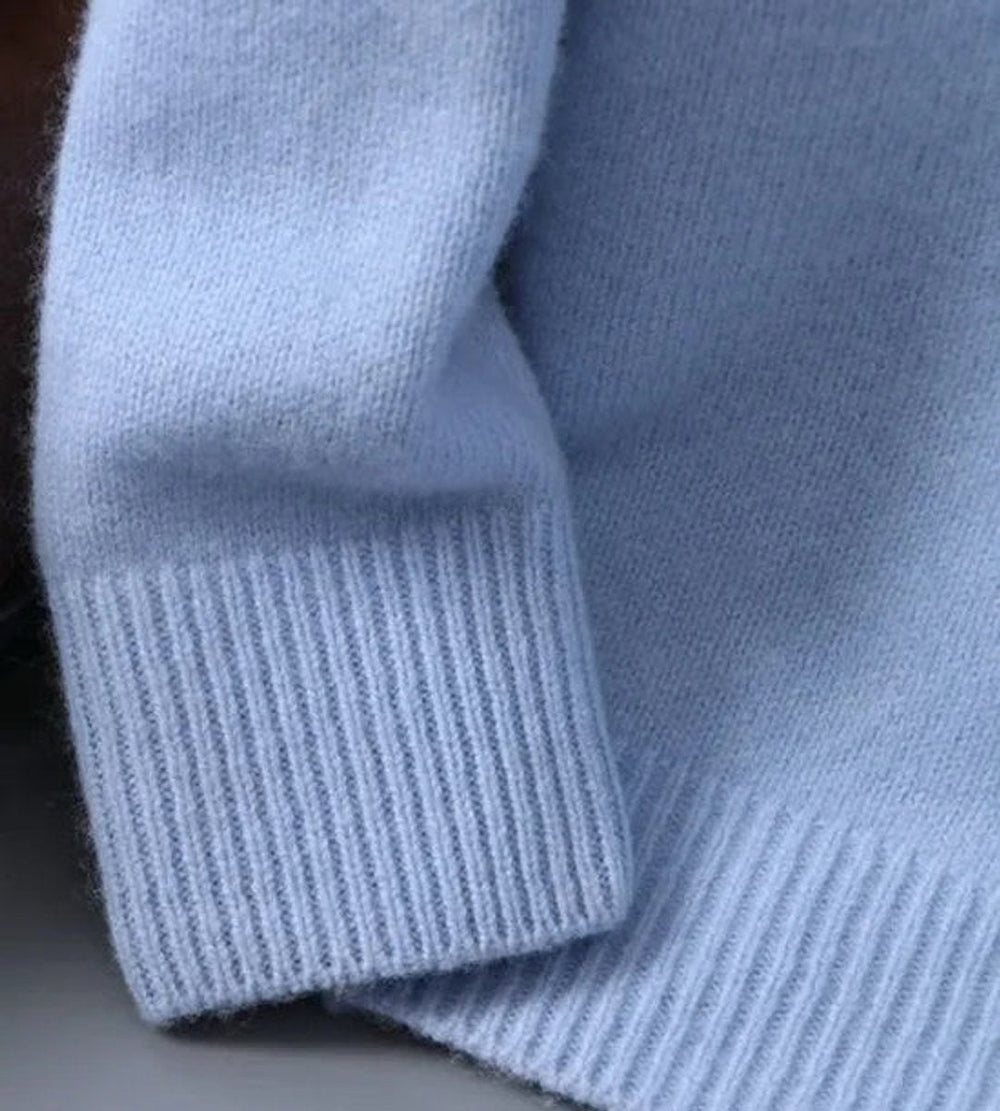 Alexander | Men's Soft Mohair Crewneck Knit Sweater Pullover
