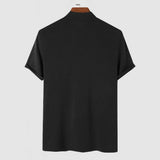 Men's Stretch T-Shirt Short Sleeve Luxurious | Casual Wear