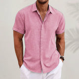 Men's Summer Shirt Casual Button-Up | Everyday Wear