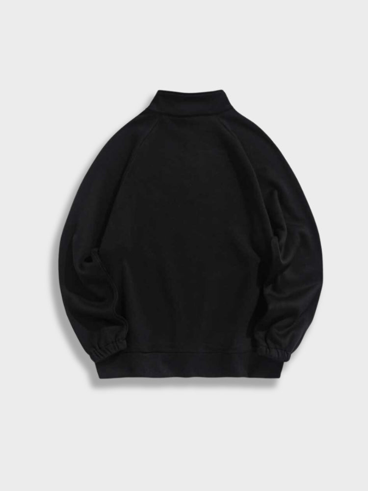 Men's Sweater with Half Zip - Logan - 2