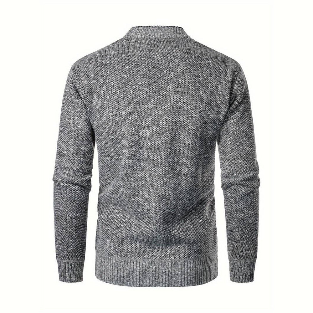 Men's sweater with V-neck - Aspen