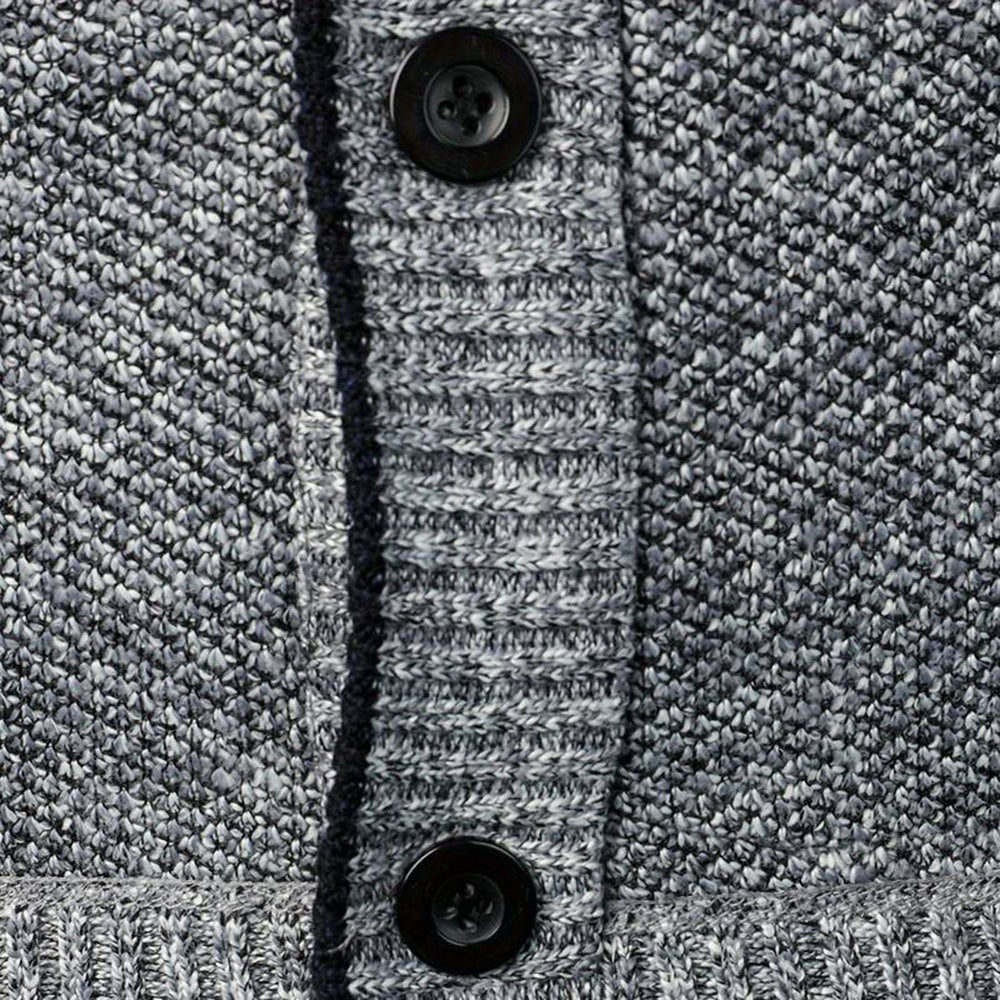 Men's sweater with V-neck - Aspen