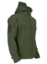 Men's Tactical Waterproof Windproof Softshell Jacket with Hood - Kai