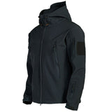 Men's Tactical Waterproof Windproof Softshell Jacket with Hood - Kai