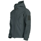 Men's Tactical Waterproof Windproof Softshell Jacket with Hood - Kai