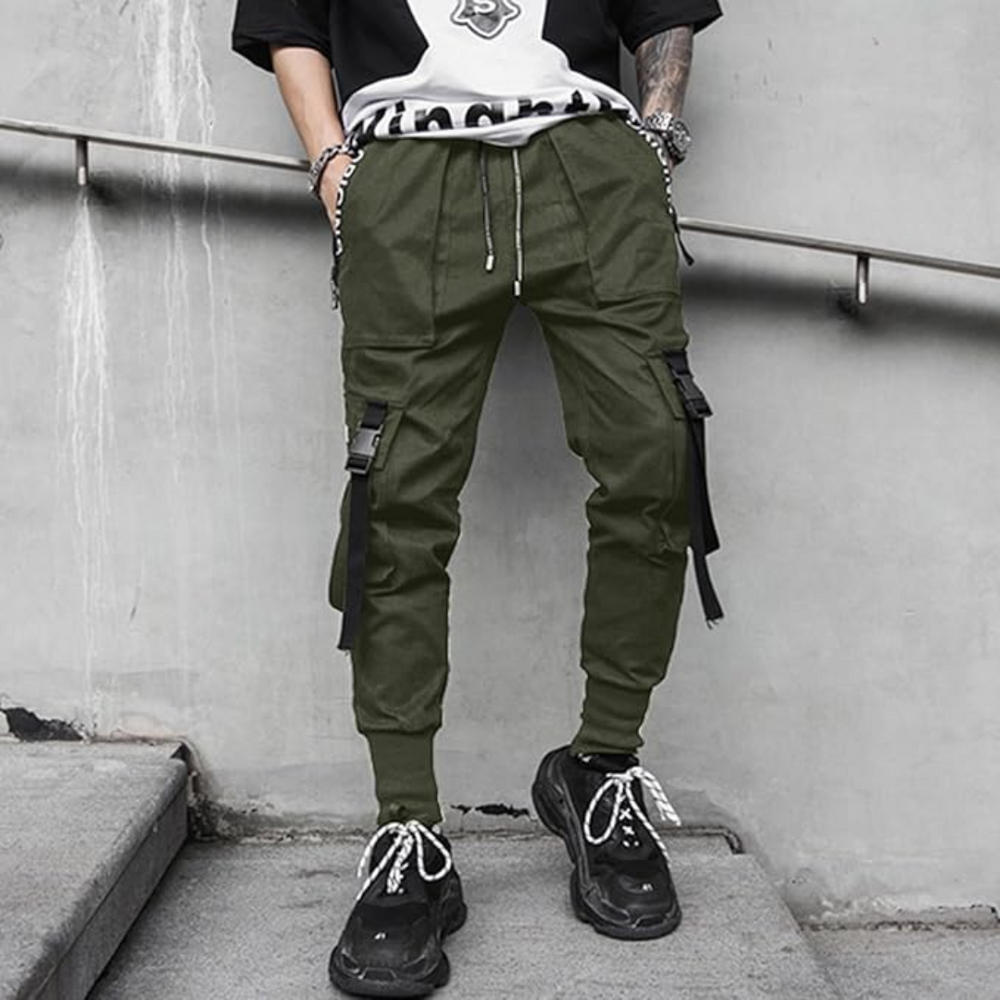 Men's Techwear Tactical Jogging Trousers - Robert | Lightweight, Waterproof, & Stylish Athletic Pants for Outdoor Adventure