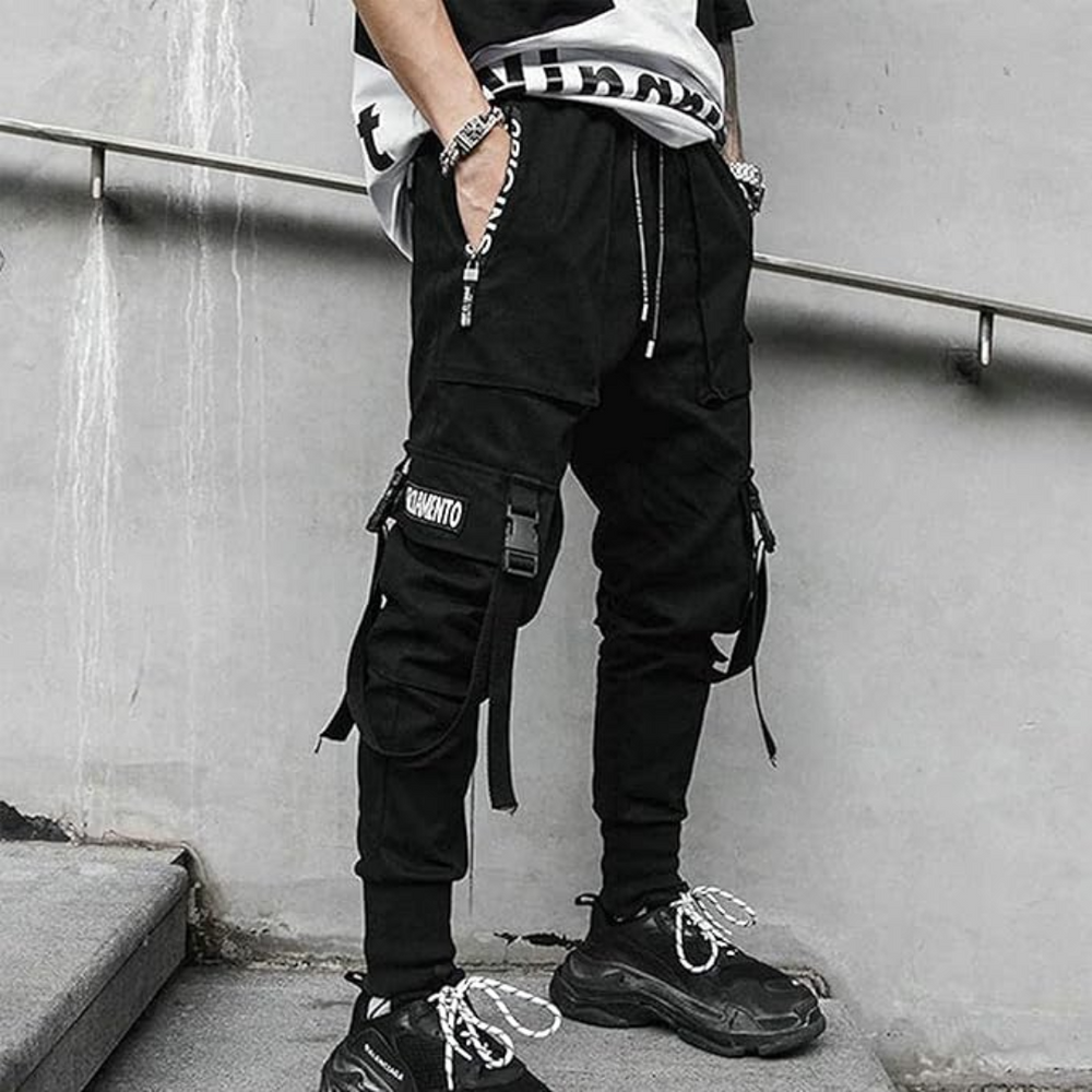 Men's Techwear Tactical Jogging Trousers - Robert | Lightweight, Waterproof, & Stylish Athletic Pants for Outdoor Adventure