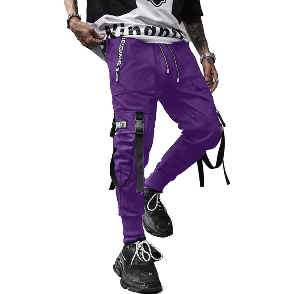Men's Techwear Tactical Jogging Trousers - Robert | Lightweight, Waterproof, & Stylish Athletic Pants for Outdoor Adventure