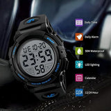 Men's Martin Waterproof Digital Sports Watch – Durable, Stylish & Multi-Function for Active Lifestyles