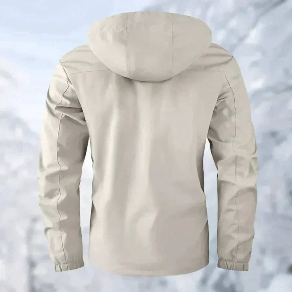 Alexander | Men's Waterproof Hooded Quilted Jacket Windproof Outdoor Parka