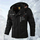 Alexander | Men's Waterproof Hooded Quilted Jacket Windproof Outdoor Parka