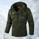 Alexander | Men's Waterproof Hooded Quilted Jacket Windproof Outdoor Parka