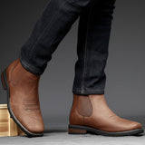 Daniel | Men's Western-Style Chelsea Slip-On Ankle Boots