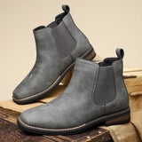 Daniel | Men's Western-Style Chelsea Slip-On Ankle Boots
