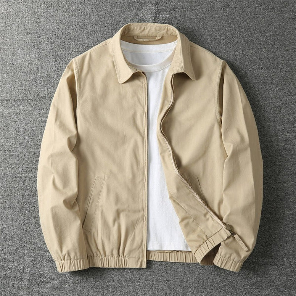 Lucas | Men's Winter Coat Lightweight Zip-Up Bomber Jacket