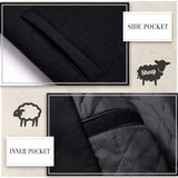 Men's Wool Blend Winter Trench Coat - Stylish & Warm Liam Collection