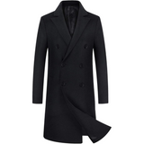 Pedro Men's Wool Blend Trench Coat - Stylish & Warm Overcoat for Fall & Winter