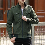 Alexander | Men's Zip Up Casual Bomber Jacket