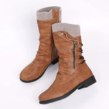 Women's lace-up boots, view 2