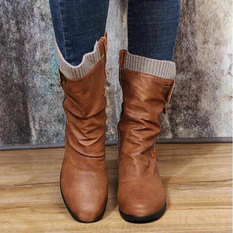 Women's lace-up boots, view 3