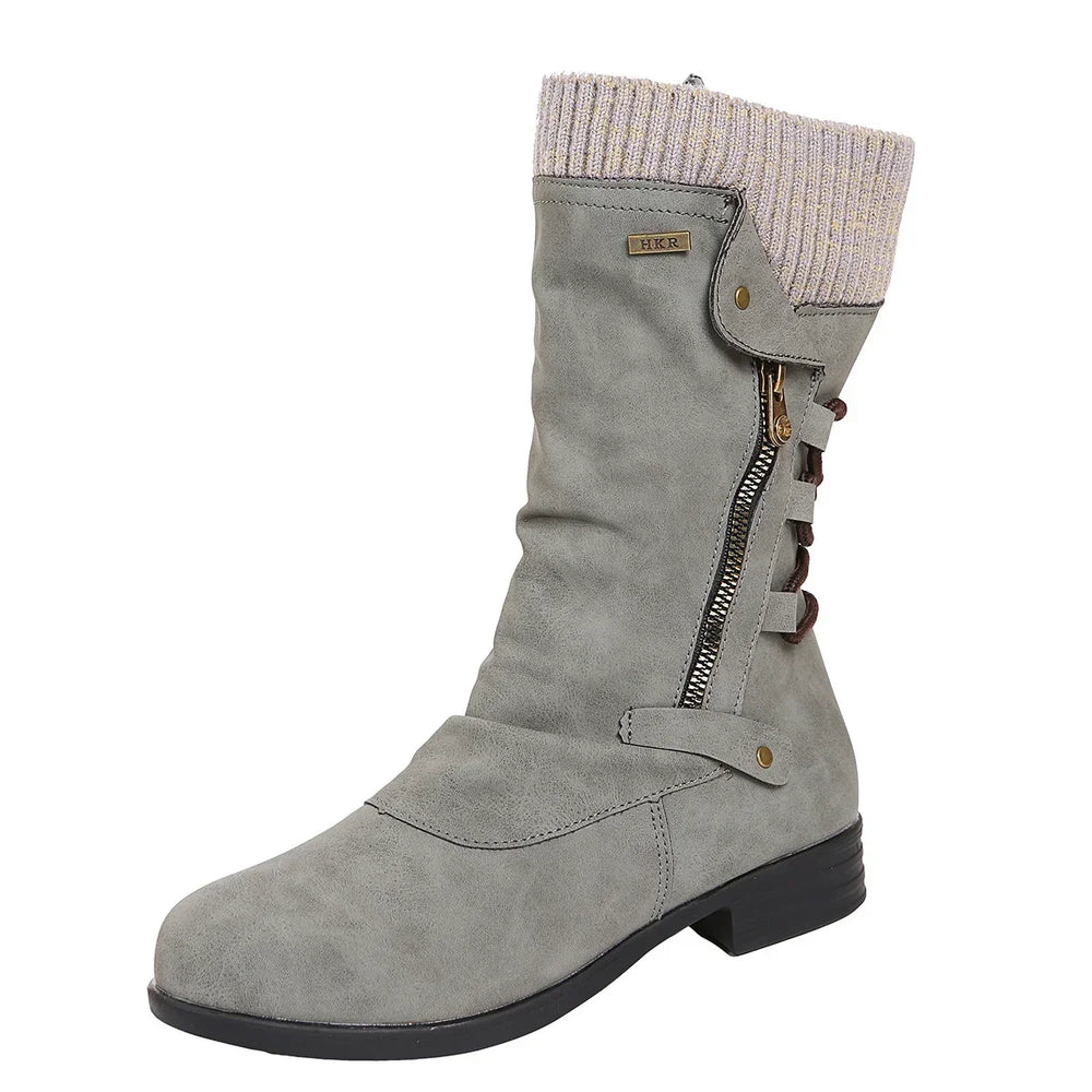 Women's lace-up boots, view 6