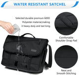 Water-Resistant Laptop Messenger Bag with Adjustable Strap - WorkMate Series | Durable & Stylish for Professionals