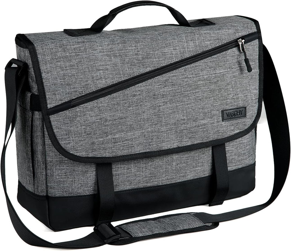 Water-Resistant Laptop Messenger Bag with Adjustable Strap - WorkMate Series | Durable & Stylish for Professionals
