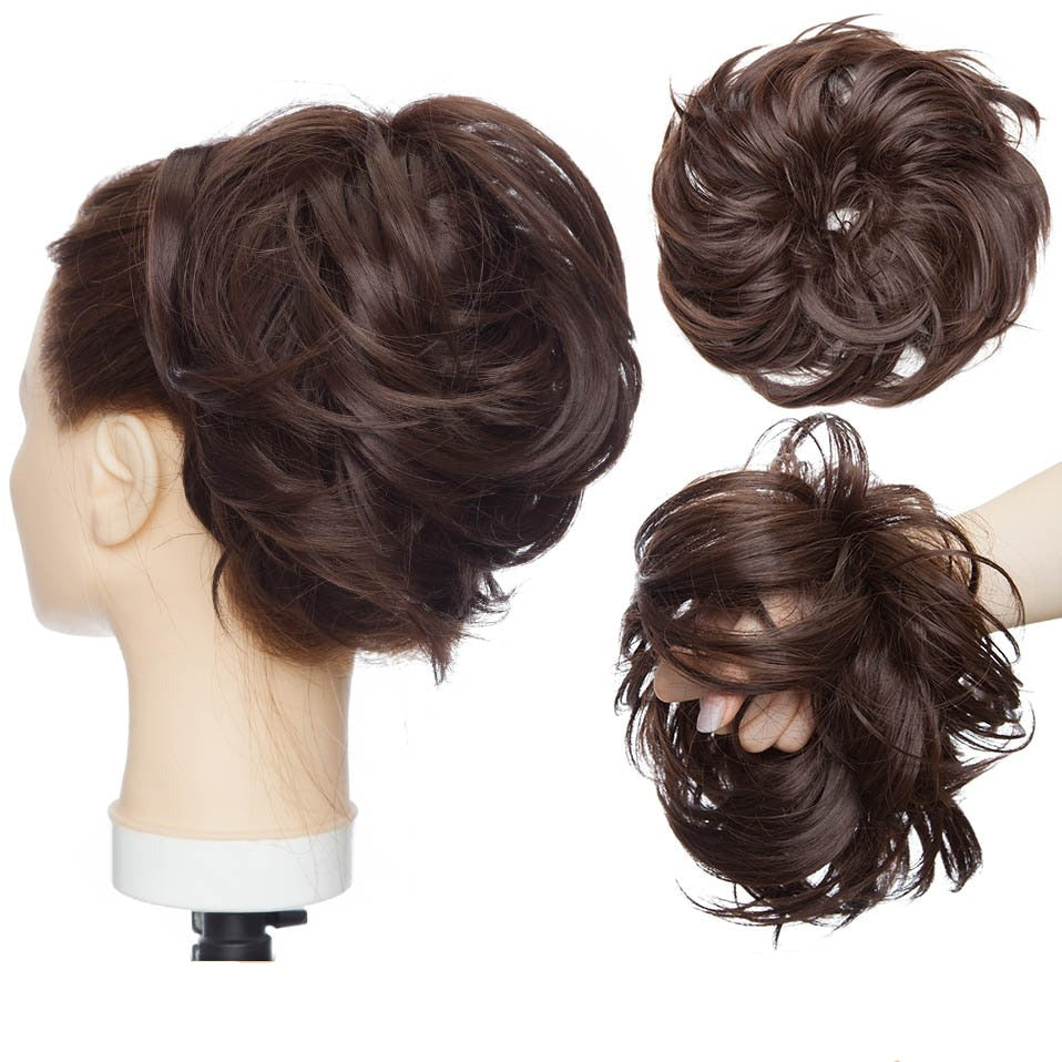 Messy Bun Hair Crunchie - Soft, Stretchy Hair Tie for Effortless Updos & Stylish Hairstyles