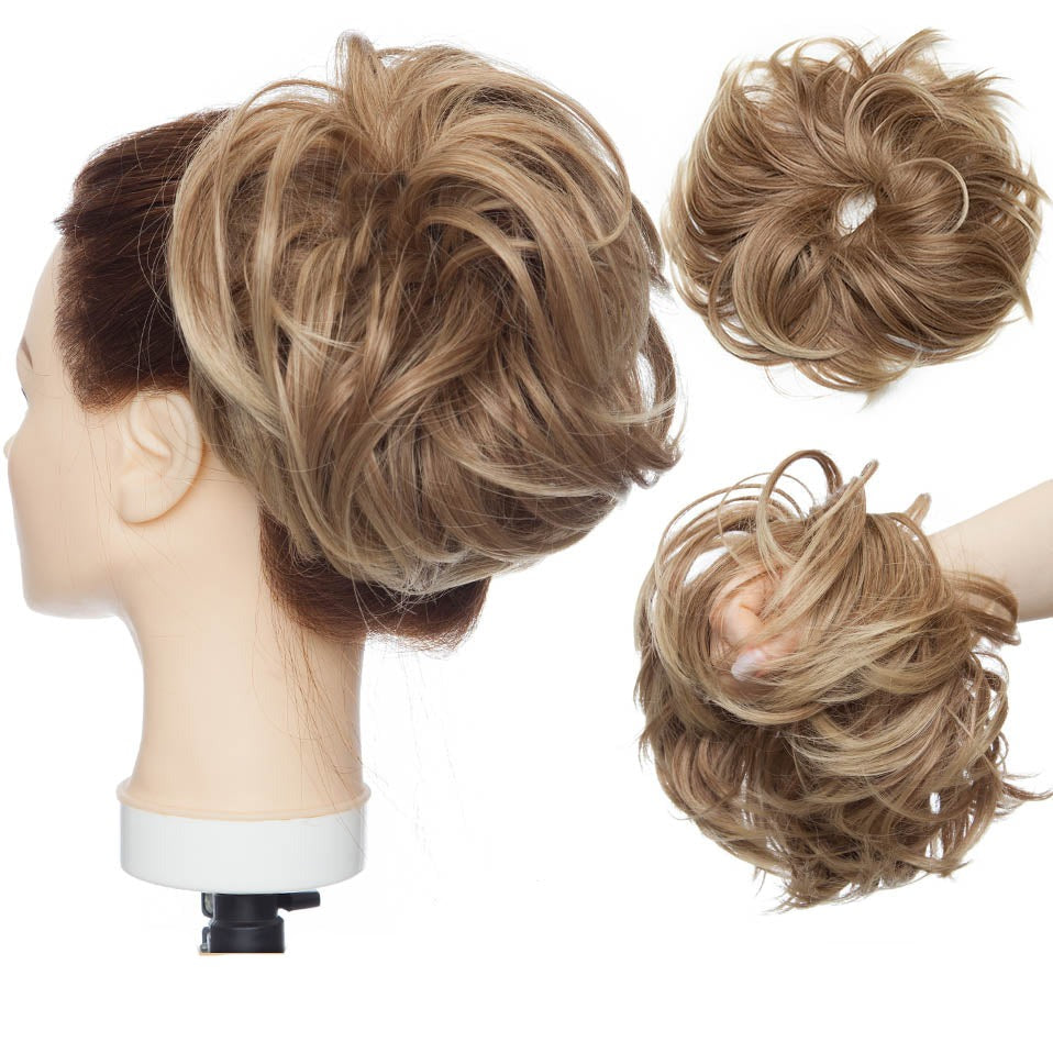 Messy Bun Hair Crunchie - Soft, Stretchy Hair Tie for Effortless Updos & Stylish Hairstyles