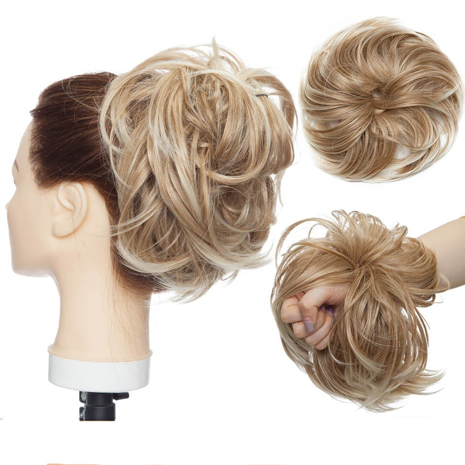 Messy Bun Hair Crunchie - Soft, Stretchy Hair Tie for Effortless Updos & Stylish Hairstyles