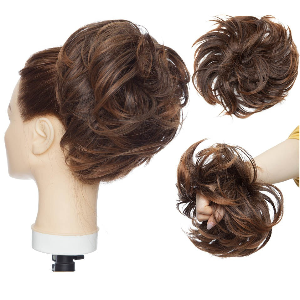 Messy Bun Hair Crunchie - Soft, Stretchy Hair Tie for Effortless Updos & Stylish Hairstyles