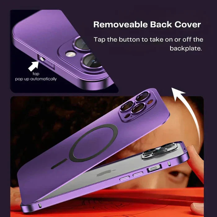 Enhanced Product Title: **MagCase Metal iPhone Case - Durable & Stylish Protection for Your Device**
