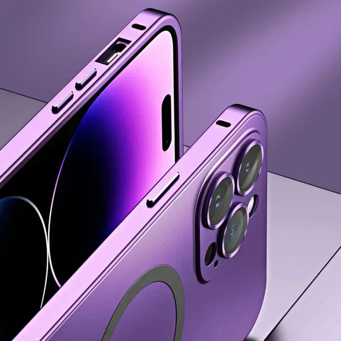 Enhanced Product Title: **MagCase Metal iPhone Case - Durable & Stylish Protection for Your Device**