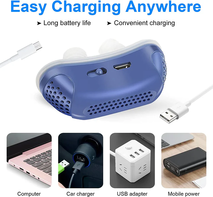 Portable Anti-Snoring Device | Sleep Apnea Relief & Comfortable Sleep Aid