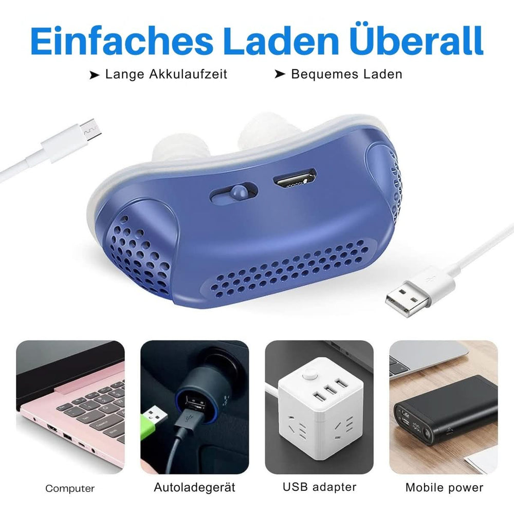 Compact Nasal Device for Snoring & Sleep Apnea Relief - Comfortable, Portable Solution for Better Sleep