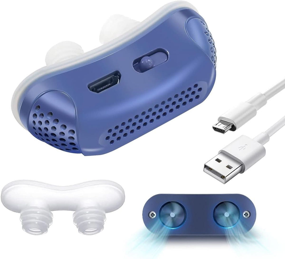Compact Nasal Device for Snoring & Sleep Apnea Relief - Comfortable, Portable Solution for Better Sleep