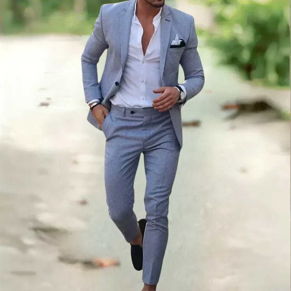 Milan Men's Suit | Slim Fit for Summer & Events