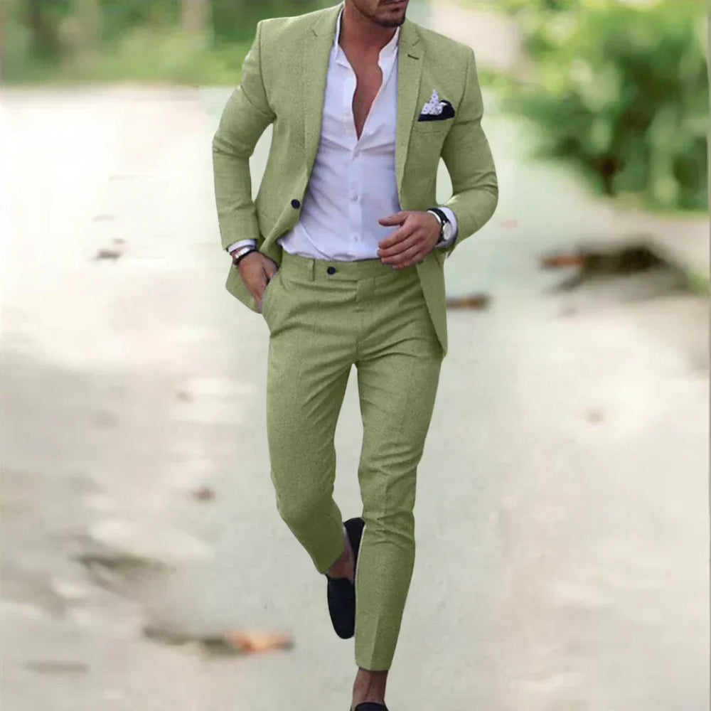 Milan Men's Suit | Slim Fit for Summer & Events