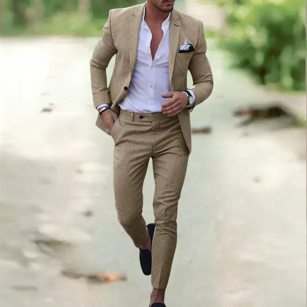 Milan Men's Suit | Slim Fit for Summer & Events