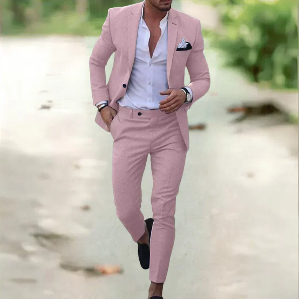 Milan Men's Suit | Slim Fit for Summer & Events