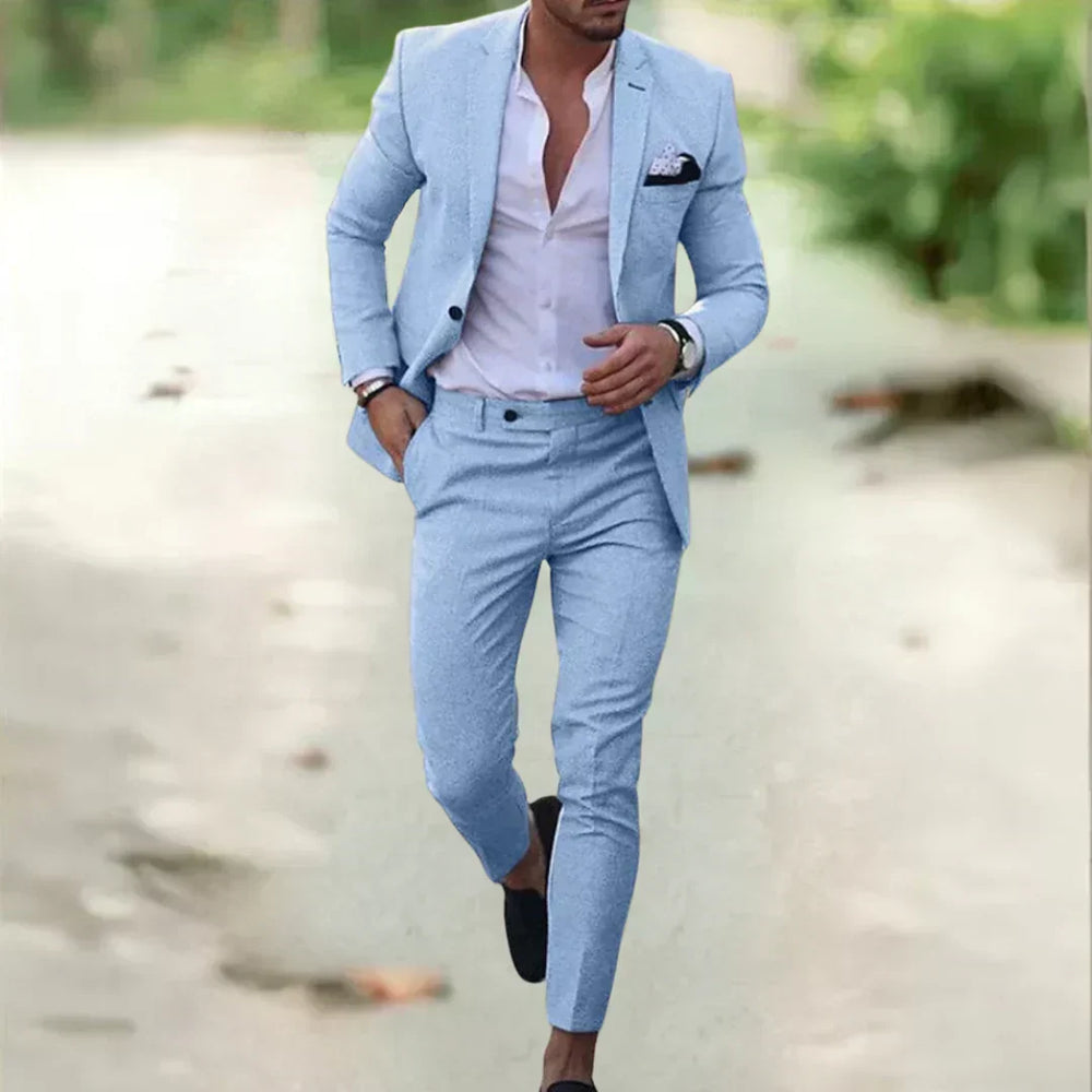 Milan Men's Suit | Slim Fit for Summer & Events