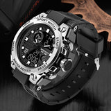 Durable Military Men's Watch - Tactical Waterproof Timepiece with Luminous Dial & Adjustable Strap