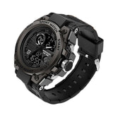 Durable Military Men's Watch - Tactical Waterproof Timepiece with Luminous Dial & Adjustable Strap