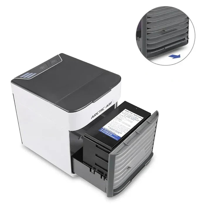 Enhanced Product Title: "ChillWave Mini Air Conditioner - Portable Cooling Unit for Home & Office - Energy Efficient & Quiet Operation" 

This title includes relevant keywords and highlights key features to improve visibility and appeal in Google Shopping